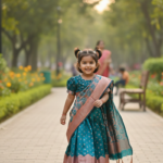 কাঞ্জিপুরম  বেবি রেডি শাড়ি