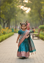 কাঞ্জিপুরম  বেবি রেডি শাড়ি