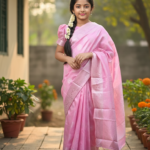 কাঞ্জিপুরম  বেবি রেডি শাড়ি